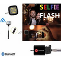 iBank(R)Selfie Stick+Bluetooth Shutter+Mini Flashlight